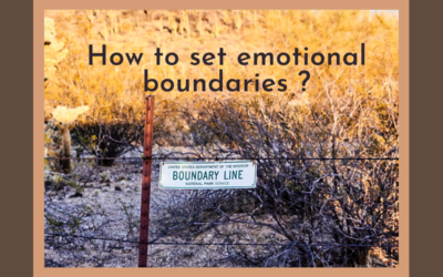 How to set emotional boundaries?