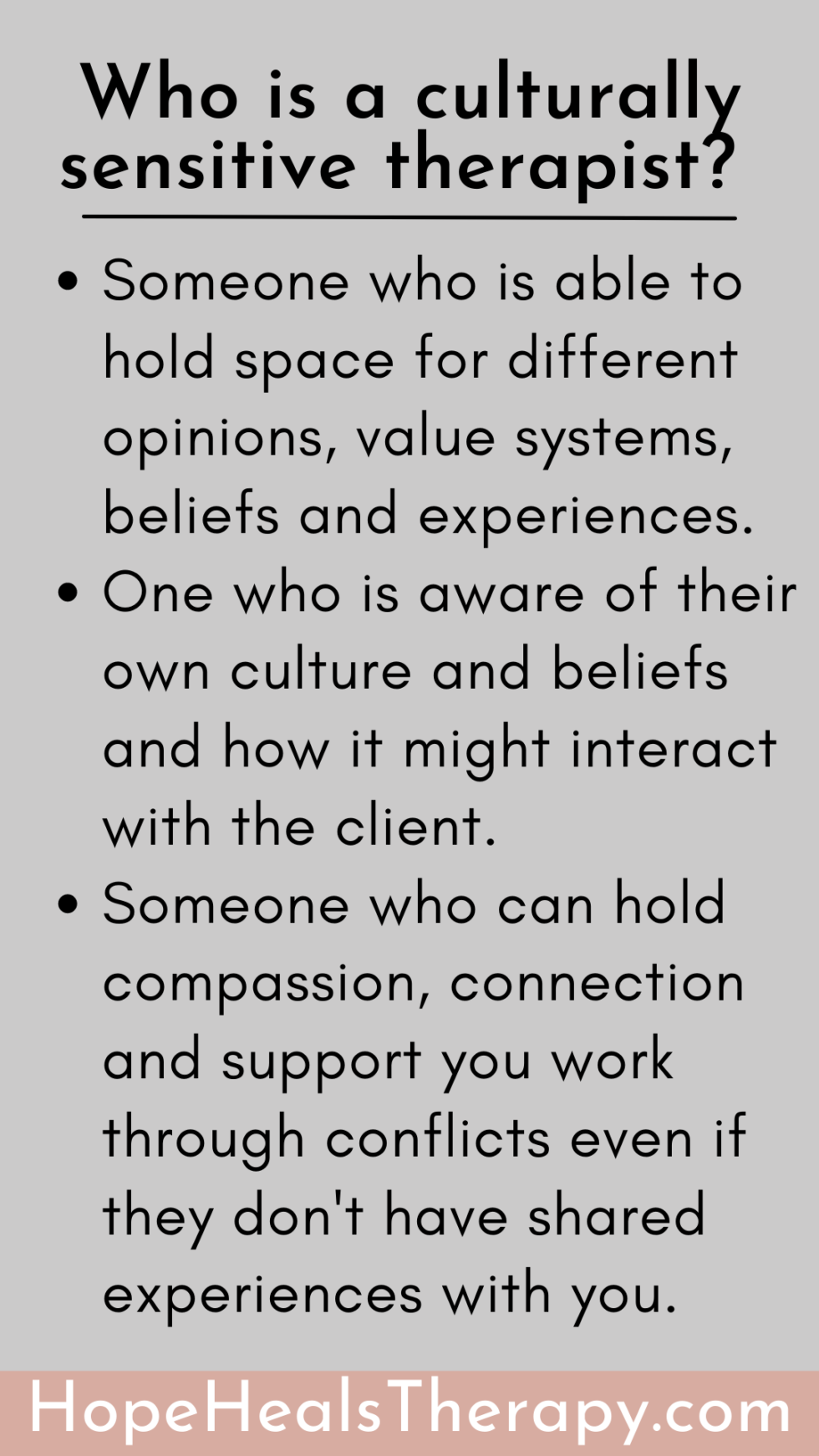 Why Is Culturally Sensitive Therapy Important? | Hope Heals Therapy