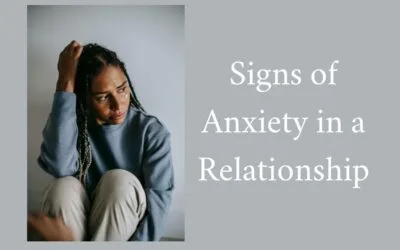 Signs of anxiety in a relationship